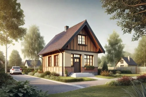 Koncepcja projektu domu DM-W157 - wykończenie elewacji