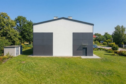 Projekt budynku K-158 - wykończenie elewacji