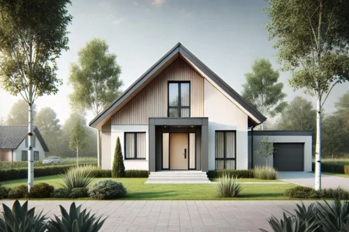 Koncepcja projektu domu DM-W169 - wykończenie elewacji