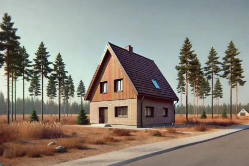 Koncepcja projektu domu DM-W176 - wykończenie elewacji