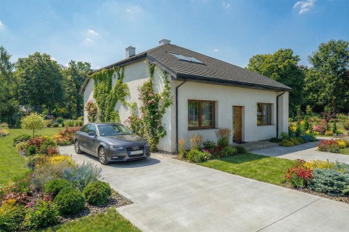 Projekt domu DM-6864 - wykończenie elewacji