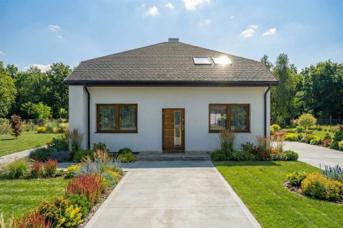 Projekt domu L-6864 - wykończenie elewacji