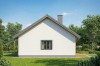 Projekt domu Siódmaczek 2 S L-6678 S, parterowy bez podpiwniczenia, z garażem jednostanowiskowym - wizualizacja elewacji