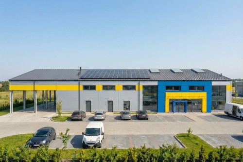 Projekt budynku K-160 - wykończenie elewacji