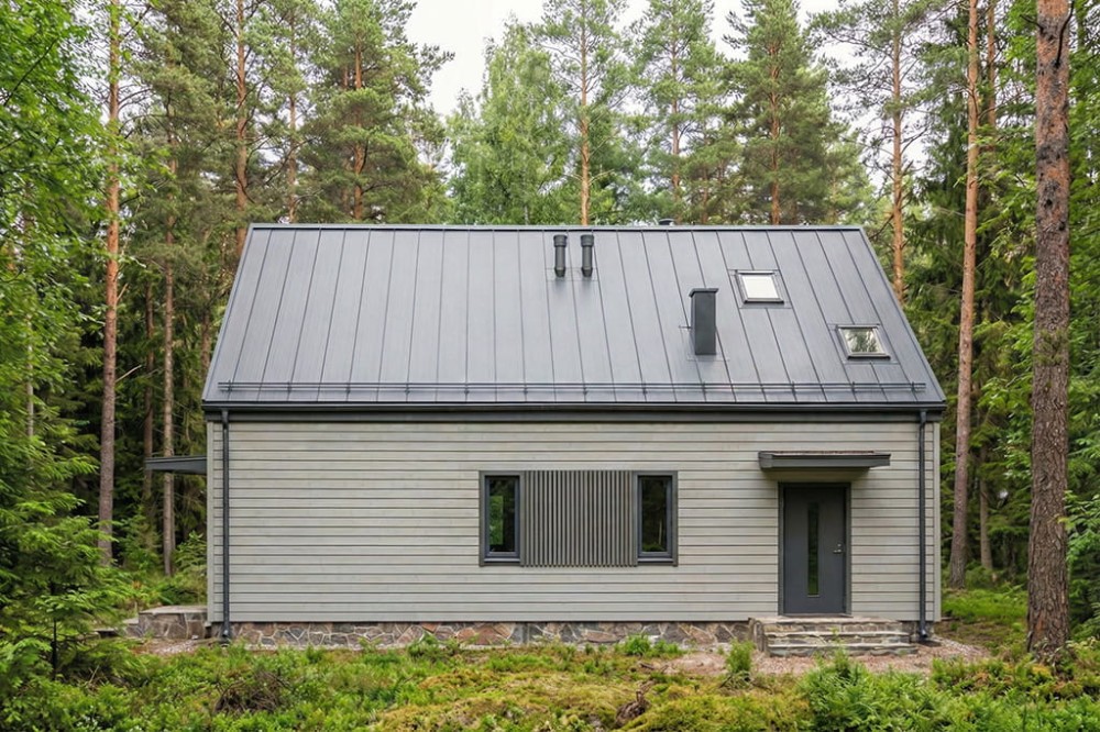 Projekt domu DM-6917 - wykończenie elewacji