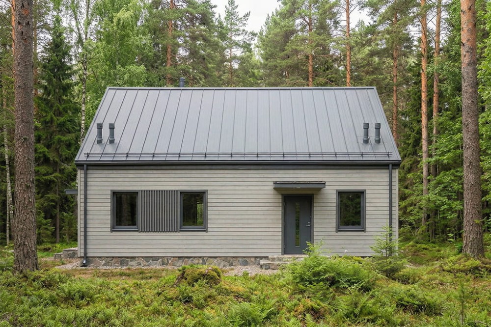 Projekt domu L-6917 - wykończenie elewacji