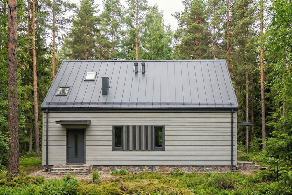 Projekt domu L-6917 - wykończenie elewacji