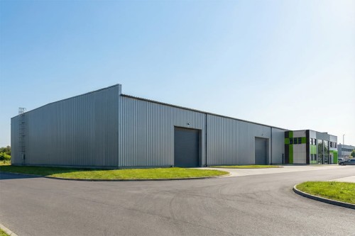 Projekt budynku K-129B - wykończenie elewacji