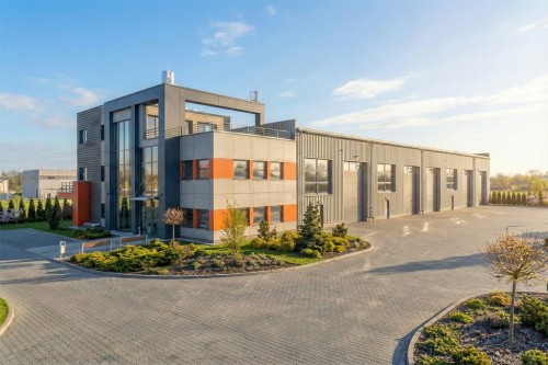 Projekt budynku K-166 - wykończenie elewacji