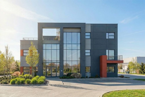 Projekt budynku LK-166 - wykończenie elewacji