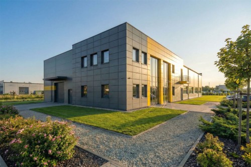 Projekt budynku K-163 - wykończenie elewacji