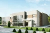 Projekt budynku biurowo-magazynowego  K-129, niepodpiwniczony, bez garażu-kolorystyka wersja 1