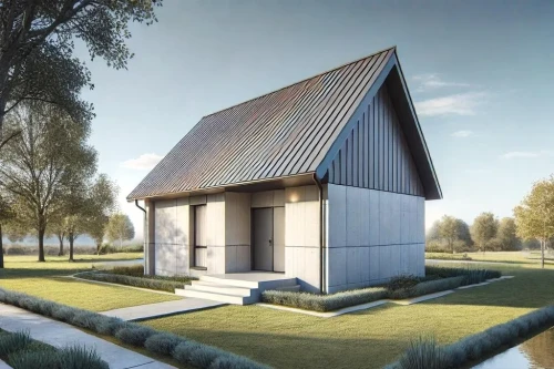 Koncepcja projektu domu DM-W214 - wykończenie elewacji