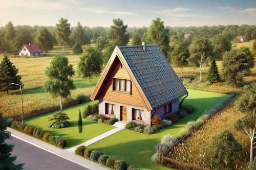 Koncepcja projektu domu DM-W216 - wykończenie elewacji