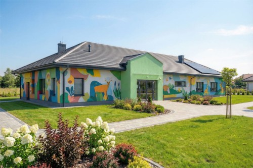 Projekt budynku K-164 - wykończenie elewacji