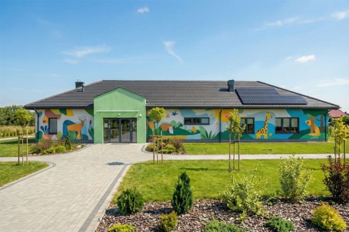 Projekt budynku K-164 - wykończenie elewacji