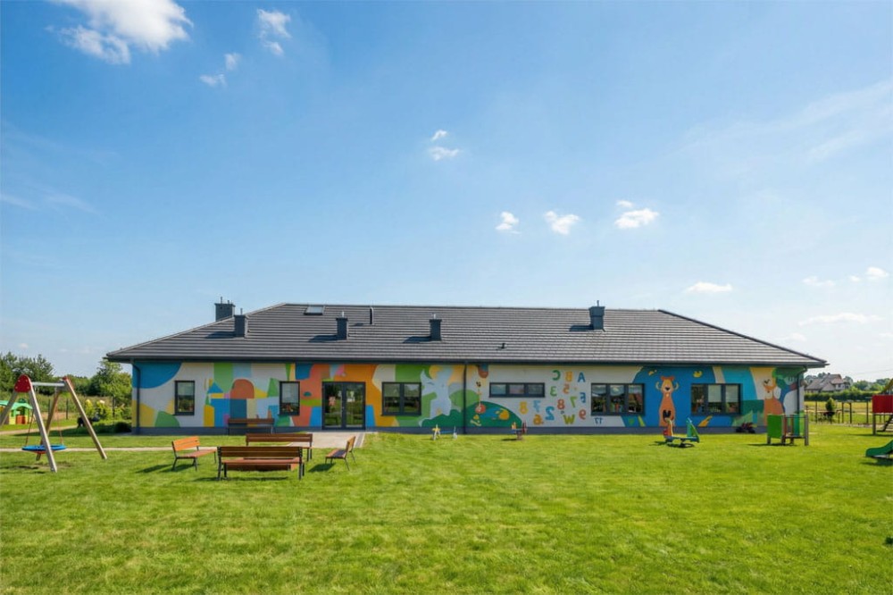 Projekt budynku LK-164 - wykończenie elewacji