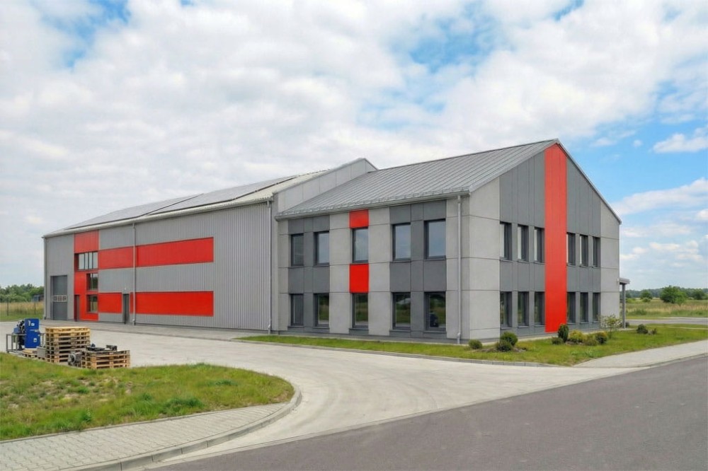 Projekt budynku LK-170 - wykończenie elewacji