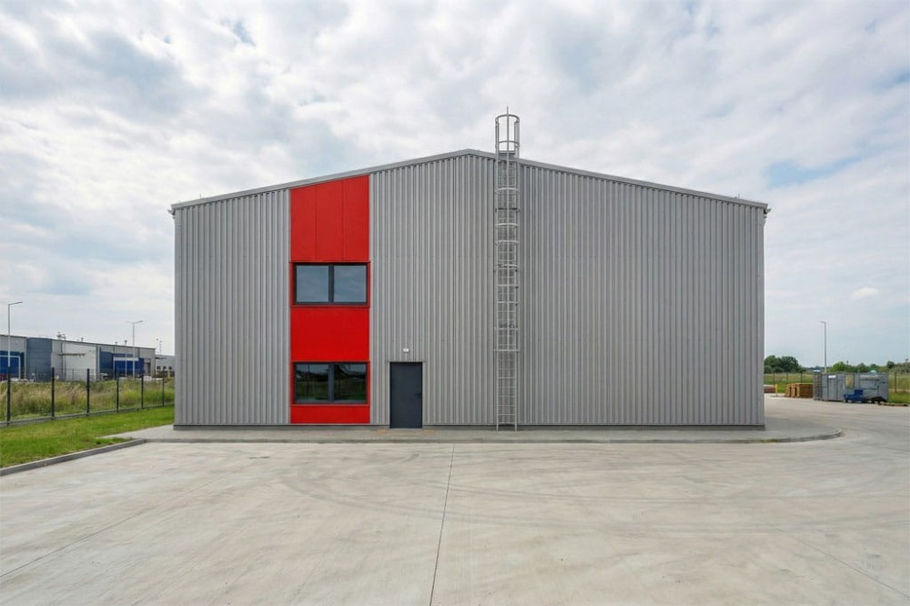 Projekt budynku LK-170 - wykończenie elewacji