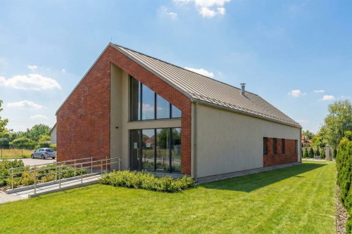 Projekt budynku LK-162 - wykończenie elewacji