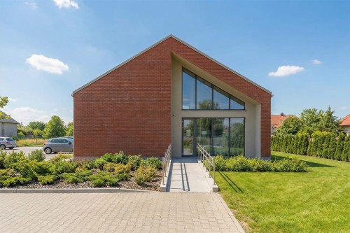 Projekt budynku LK-162 - wykończenie elewacji