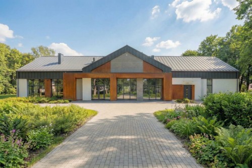 Projekt budynku K-168 - wykończenie elewacji