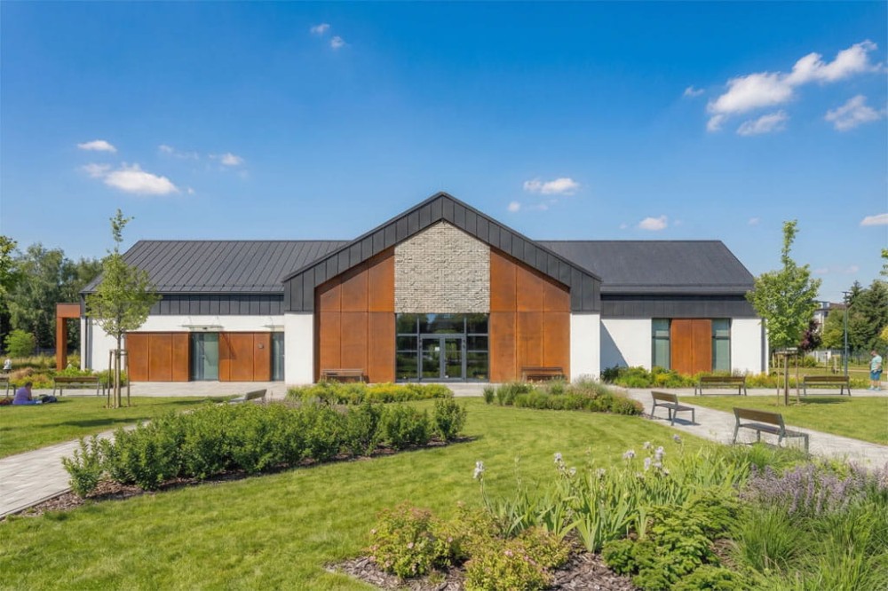 Projekt budynku K-168 - wykończenie elewacji