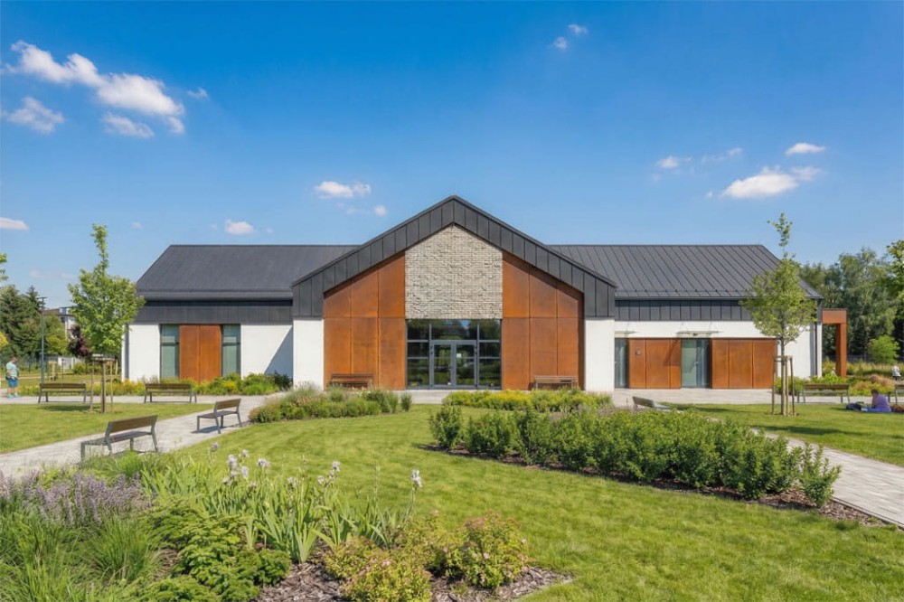 Projekt budynku LK-168 - wykończenie elewacji