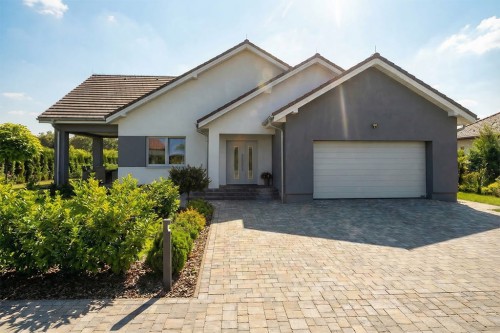 Projekt domu Orexum DM-6903, parterowy, bez piwnicy - wizualizacja elewacji