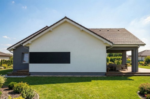 Projekt domu Orexum DM-6903, parterowy, bez piwnicy - wizualizacja elewacji