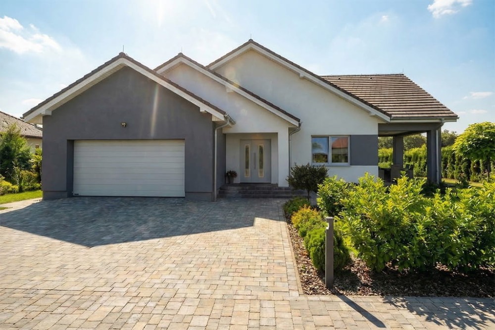 Projekt domu Orexum 2 L-6903, parterowy, bez piwnicy - wizualizacja elewacji