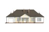 Projekt domu Poniatowice L-6313, parterowy, z garażem , bez podpiwniczenia - wizualizacja elewacji frontowej