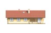 Projekt domu Sabotek 2 L-6583, parterowy, niepodpiwniczony - wizualizacja elewacji ogrodowej