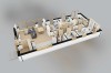 Projekt domu Rodanos 2 L-6890, parterowy, niepodpiwniczony, bez garażu - rzut 3D parteru