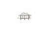 Projekt domu Rojków L-6087, parterowy bez podpiwniczenia i bez garażu - przekrój A-A