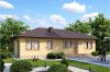 Projekt domu Naruszewo N tech. DM-6087 N tech., parterowy, bez podpiwniczenia - kolorystyka wersja 2