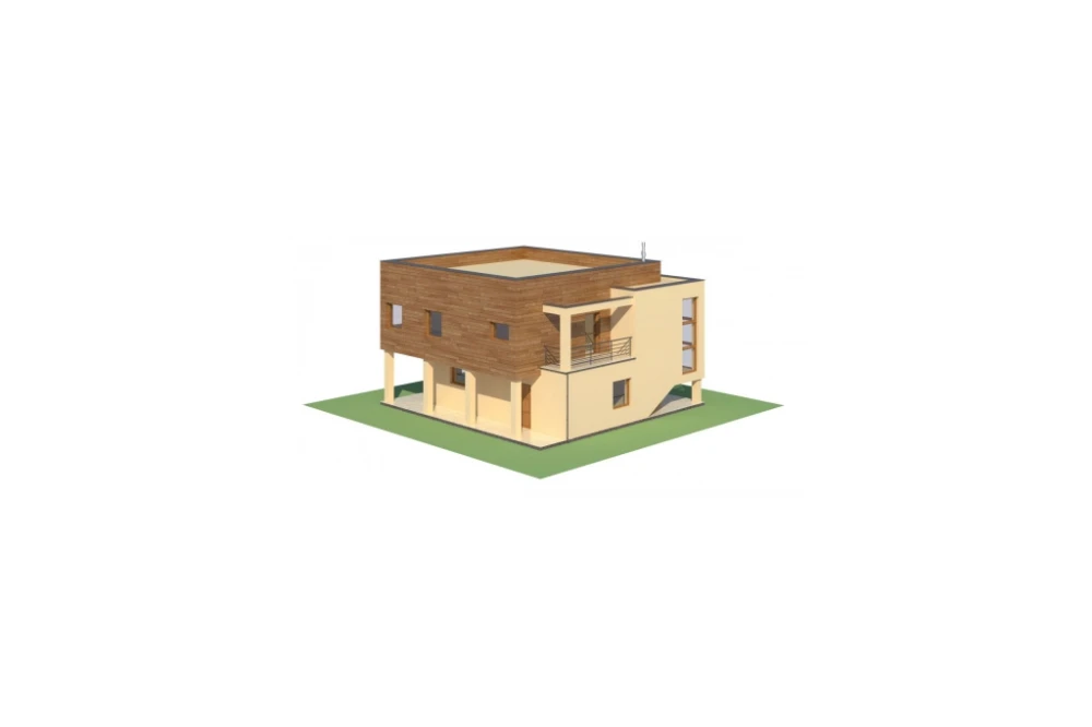 Projekt domu Lubietowo DM-6112, piętrowy, bez podpiwniczenia - model