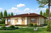Projekt domu Chraboty N tech. DM-6202 N tech., parterowy bez podpiwniczenia - kolorystyka wersja 4