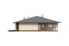 Projekt domu Chraboty N DM-6202 N, parterowy bez podpiwniczenia - elewacja prawa