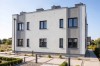 Projekt domu Vicus 2 L-6913, jednorodzinny dwulokalowy, podpiwniczony, o trzech kondygnacjach - wizualizacja elewacji ogrodowej