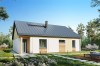 Projekt domu Agrit 2 tech. L-6654 tech.,  parterowy, niepodpiwniczony, bez garażu - kolorystyka wersja 4