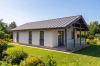 Projekt domu Smerekówka DM-6033, parterowy, bez podpiwniczenia - wizualizacja elewacji ogrodowej