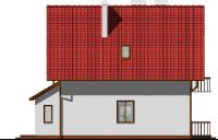 Projekt domu DM-5501 - elewacja