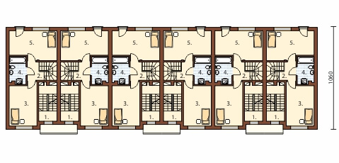 Projekt domu DM-6491 - rzut