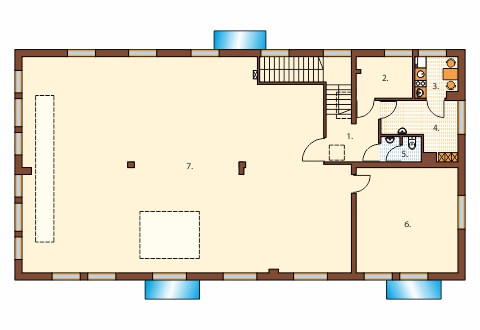 Projekt K-39 - rzut