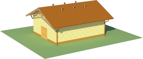 Projekt LZG-68 - model