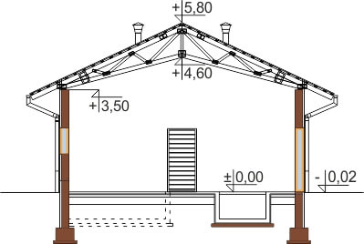 Projekt ZG-69 - przekrój