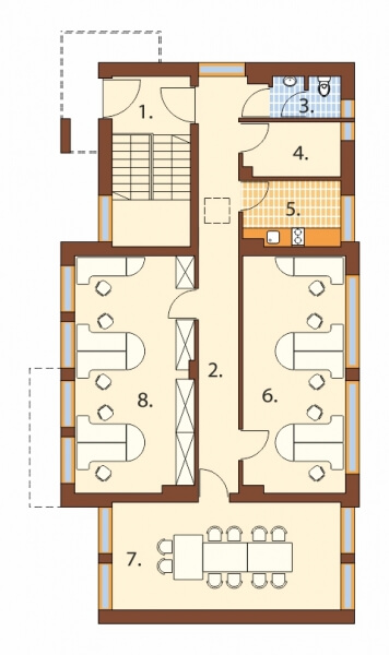 Projekt LK-41 - rzut