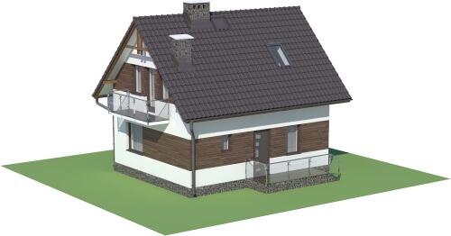 Projekt domu DM-5582 C - model