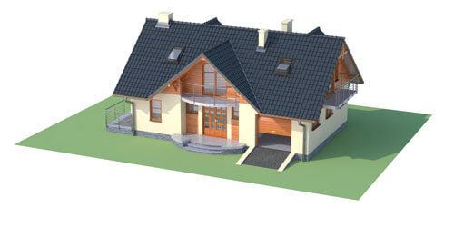 Projekt domu DM-6256 C - model